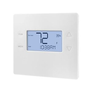 GoControl GC-TBZ48 Z-Wave Battery-Powered Thermostat - White for sale  online